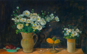 Ranunculus and fruit I